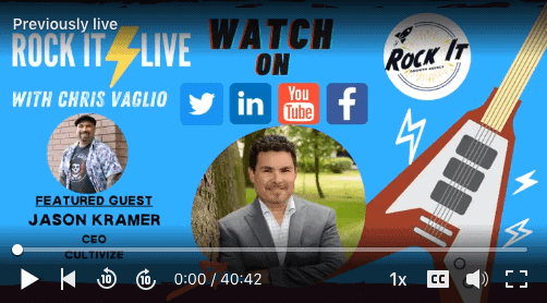 rock it live interview - jason kramer