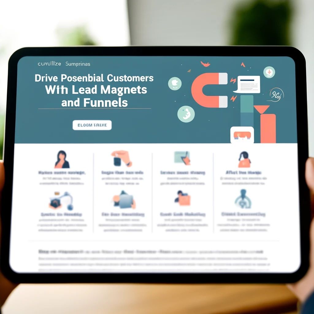 How to Drive Potential Customers with Lead Magnets and Funnels